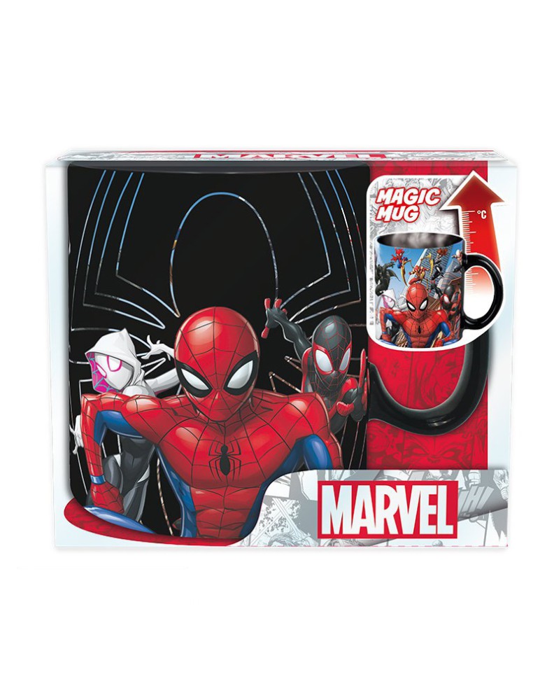 MARVEL COMICS TAZA CAMBIO DE IMAGEN MULTIVERSO SPIDERMAN 460 ML Vista 4