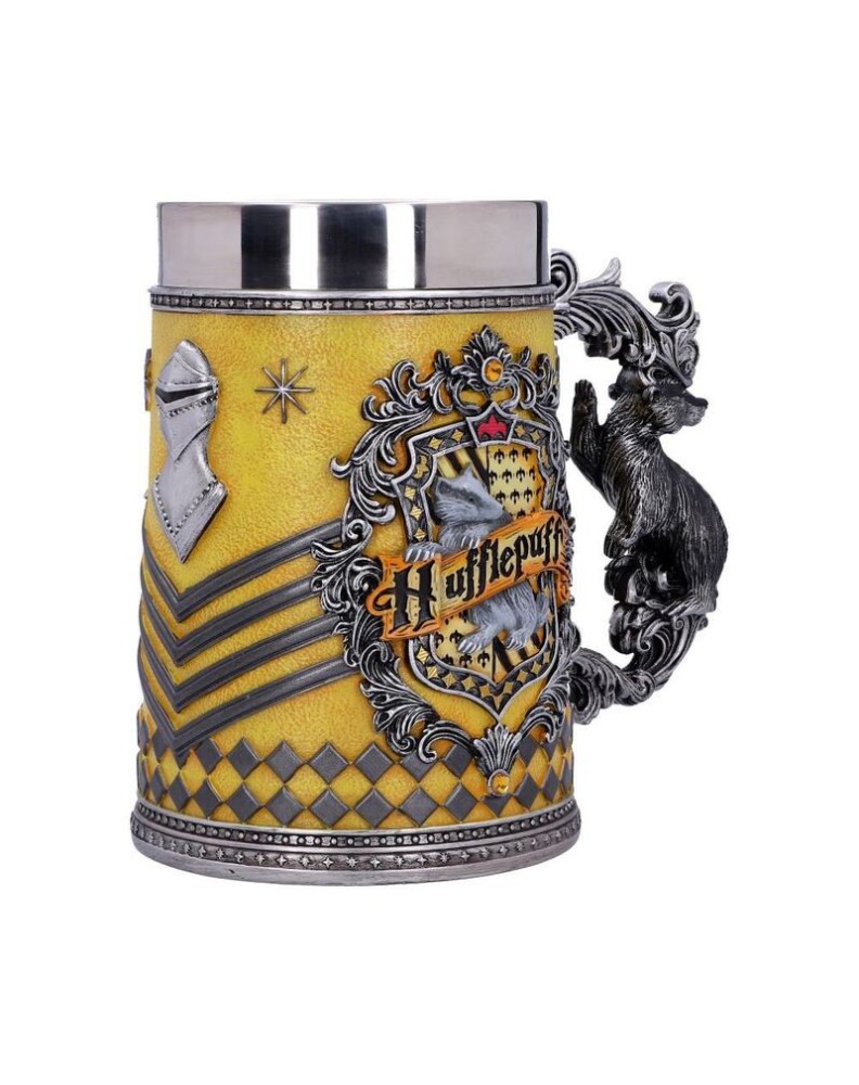 JARRA DE CERVEZA DECORATIVA HARRY POTTER HUFFLEPUF Vista 3