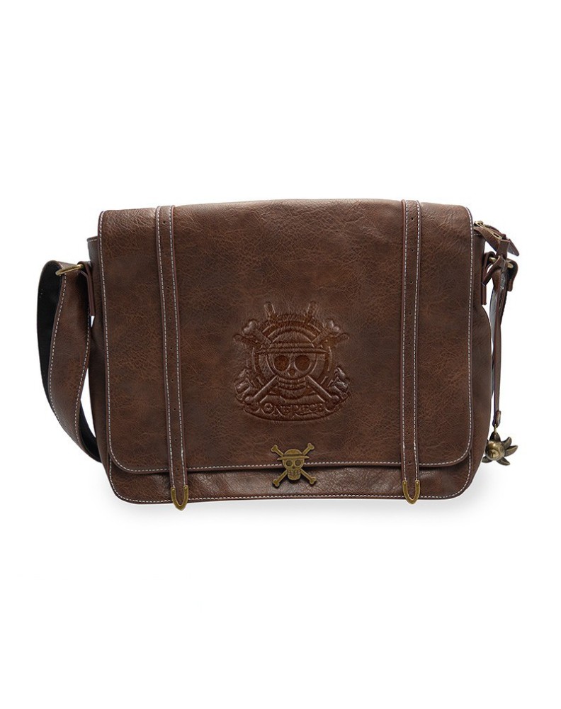 BOLSO BANDOLERA ONE PIECE "STRAW HAT CREW" 38x30x5cm BOLSO BANDOLERA ONE PIECE "STRAW HAT CREW" 38x30x5cm