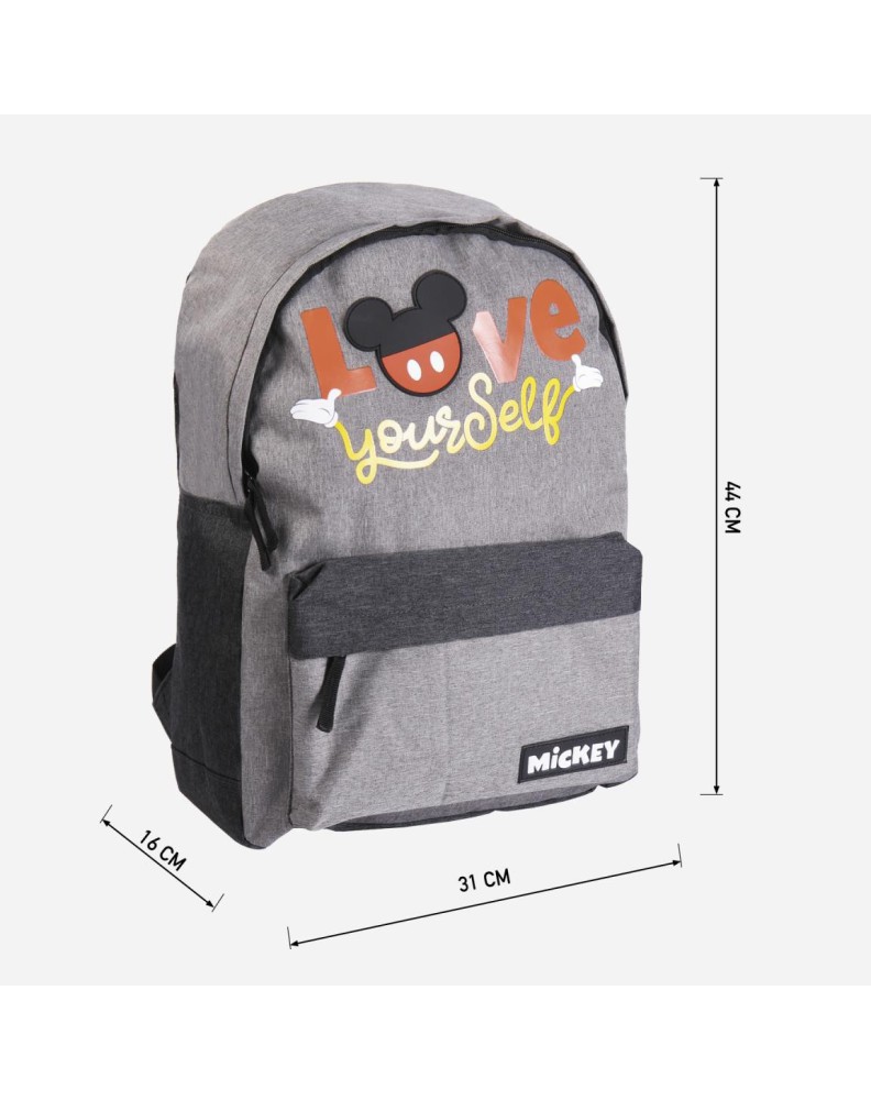 MOCHILA CASUAL URBANA MICKEY Vista 3
