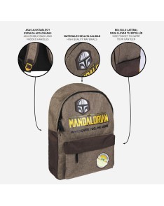 MOCHILA CASUAL URBANA THE MANDALORIAN Vista 4