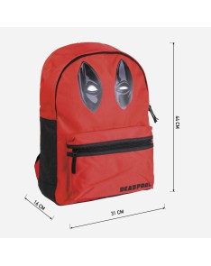 MOCHILA CASUAL URBANA DEADPOOL Vista 3