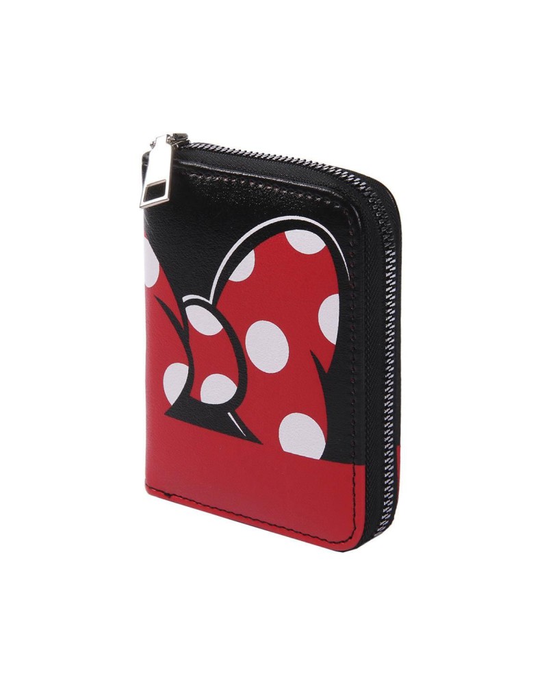 CARTERA TARJETERO POLIPIEL MINNIE