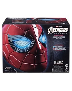 RÉPLICA CASCO ELETRÓNICO MARVEL SPIDERMAN IRON SPIDER