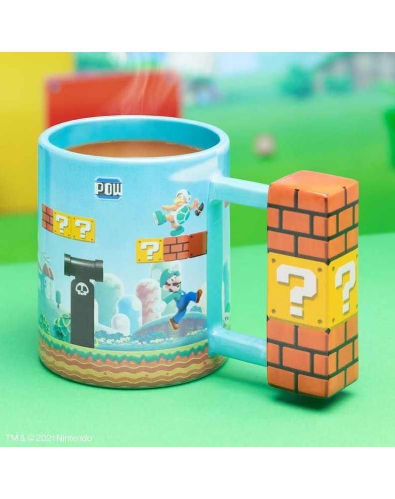 TAZA DE DESAYUNO SUPER MARIO NIVEL Vista 3