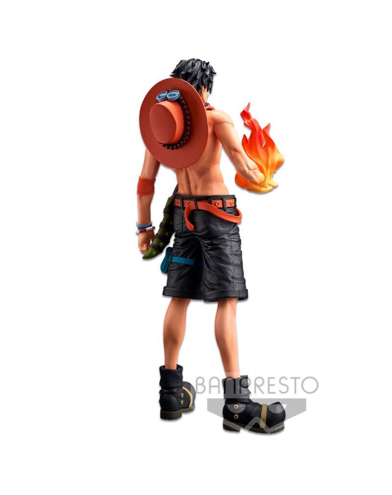 FIGURA PORTGAS D. ACE – ONE PIECE – GRANDISTA NERO 28CM BANPRESTO Vista 3