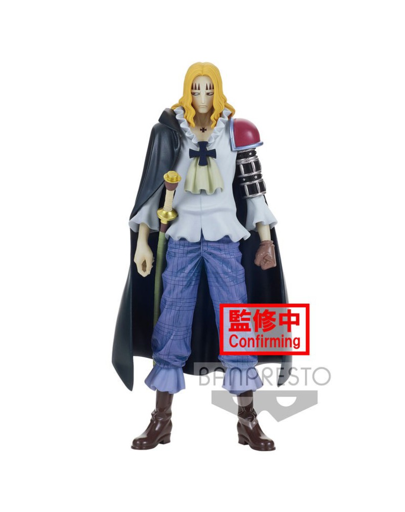 FIGURE ONE PIECE DXF THE GRANDLINE MEN WANOKUNI VOL.16 (BASIL HAWKINS) 17CM FROM