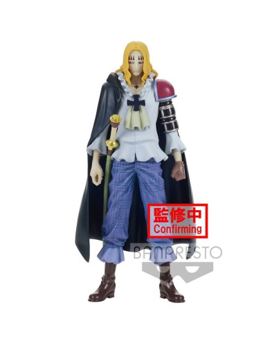 FIGURA ONE PIECE DXF THE GRANDLINE MEN WANOKUNI VOL.16 (BASIL HAWKINS) 17CM DE B