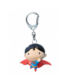 SUPERMAN CHIBI KEY CHAIN PVC JUSTICE LEAGUE DC COMICS