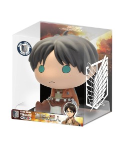 EREN CHIBI PIGGY BANK 16CM PVC ATTACK ON TITAN Vista 2