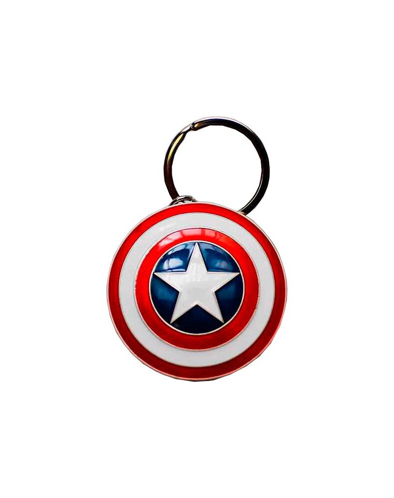 CAPITAN AMERICA SHIELD LLAVERO METALICO MARVEL