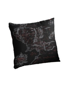 SQUARE CUSHION MAP MIDDLE EARTH THE LORD OF THE RINGS