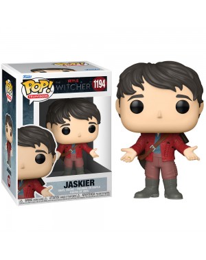 POP FIGURE WITCHER JASKIER RED OUTFIT