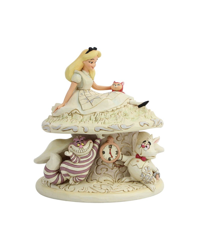 FIGURA DISNEY ALICIA CON RISÓN Y EL CONEJO Vista 2