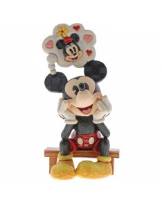 DECORATIVE FIGURE MICKEY IN LOVE