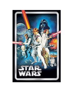 PUZZLE LENTICULAR BOOK STAR WARS BILLBOARD POSTER