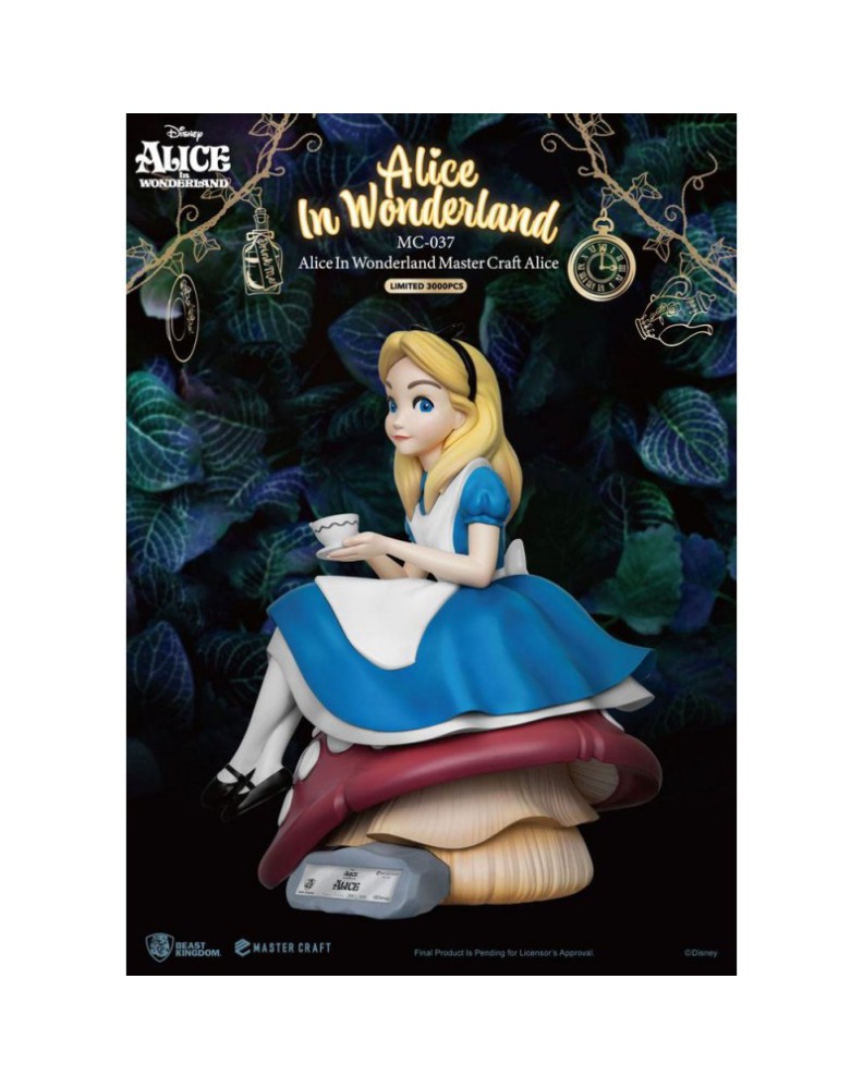 ALICE IN WONDERLAND MASTER CRAFT STATUE ALICE 36 CM Vista 2