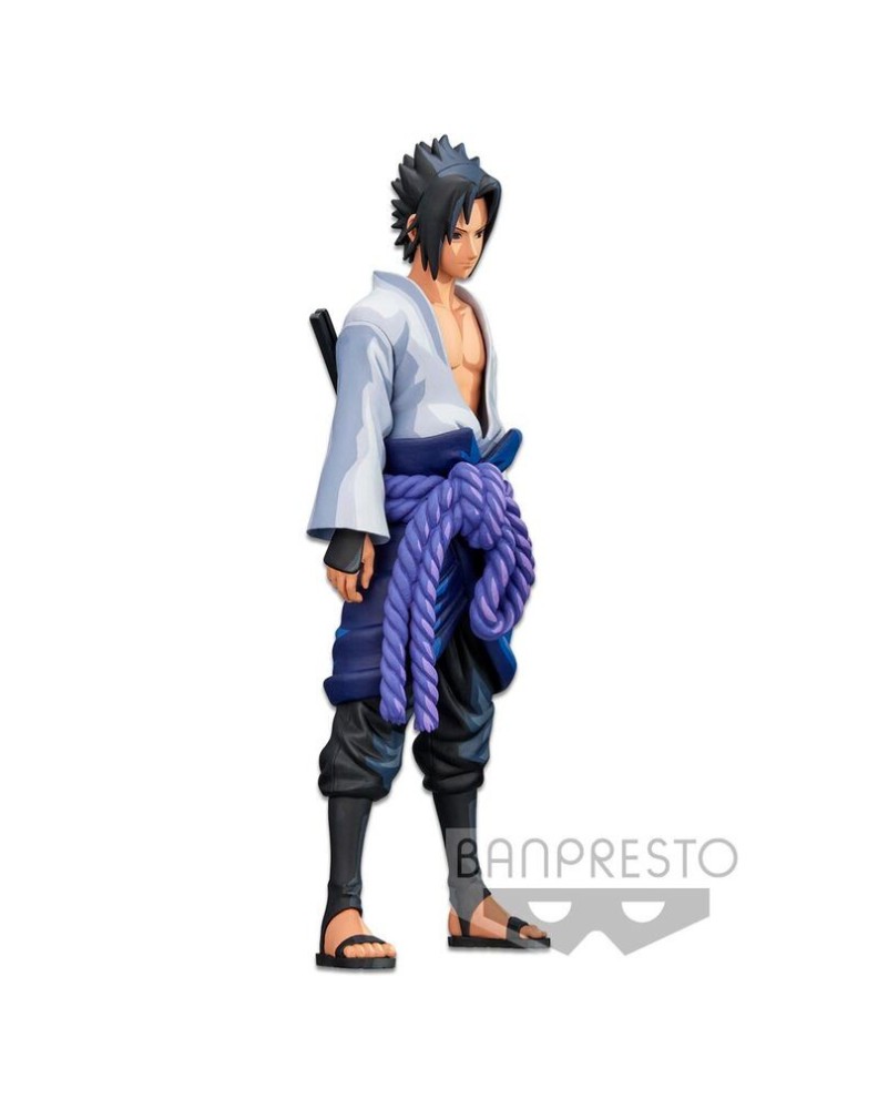 FIGURA UCHIHA SASUKE GRANDISTA MANGA DIMENSIONS NARUTO SHIPPUDEN 27CM Vista 3