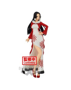 FIGURE BOA HANCOCK WINTER STYLE GLITTER AND GLAMOURS ONE PIECE 25CM