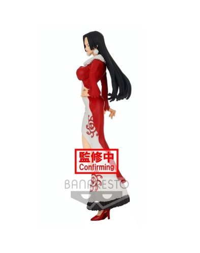 FIGURE BOA HANCOCK WINTER STYLE GLITTER AND GLAMOURS ONE PIECE 25CM View 3