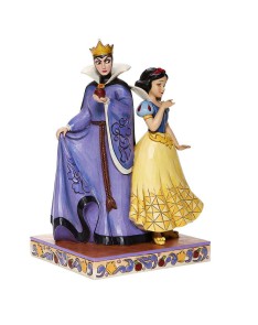 FIGURA DECORATIVA BLANCANIEVES Y REINA MALVADA