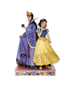 FIGURA DECORATIVA BLANCANIEVES Y REINA MALVADA Vista 3