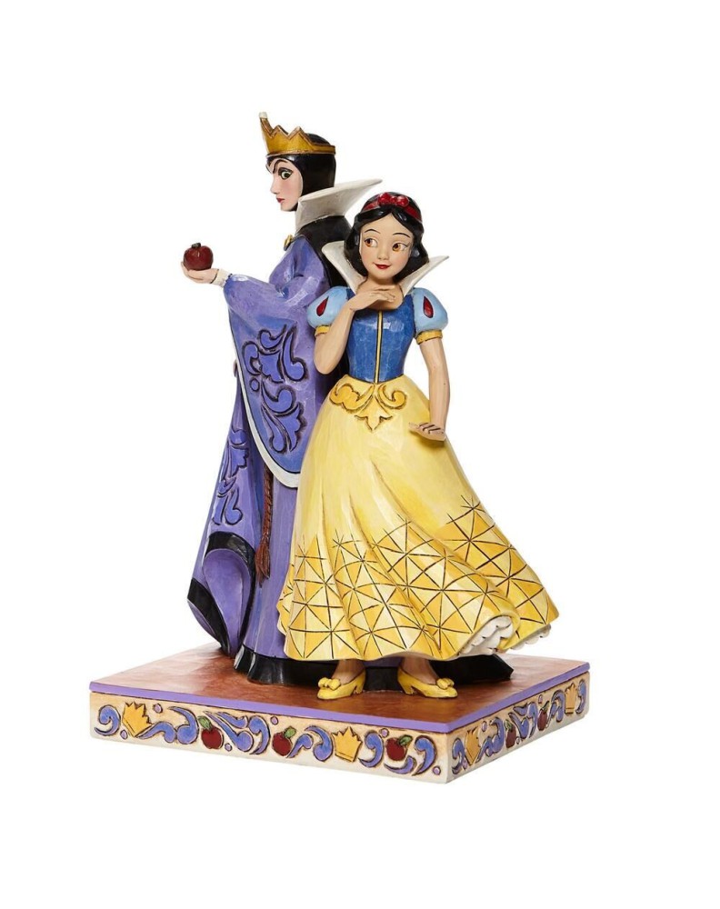 FIGURA DECORATIVA BLANCANIEVES Y REINA MALVADA Vista 4