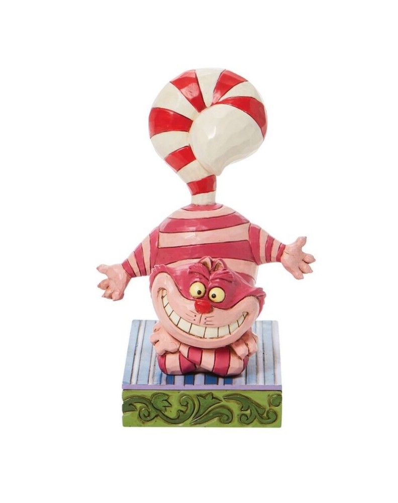 DECORATIVE FIGURE CHESHIRE WITH CANDY TAIL