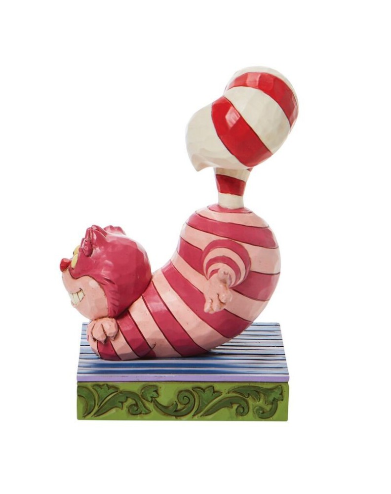 FIGURA DECORATIVA CHESHIRE CON COLA DE CARAMELO Vista 3