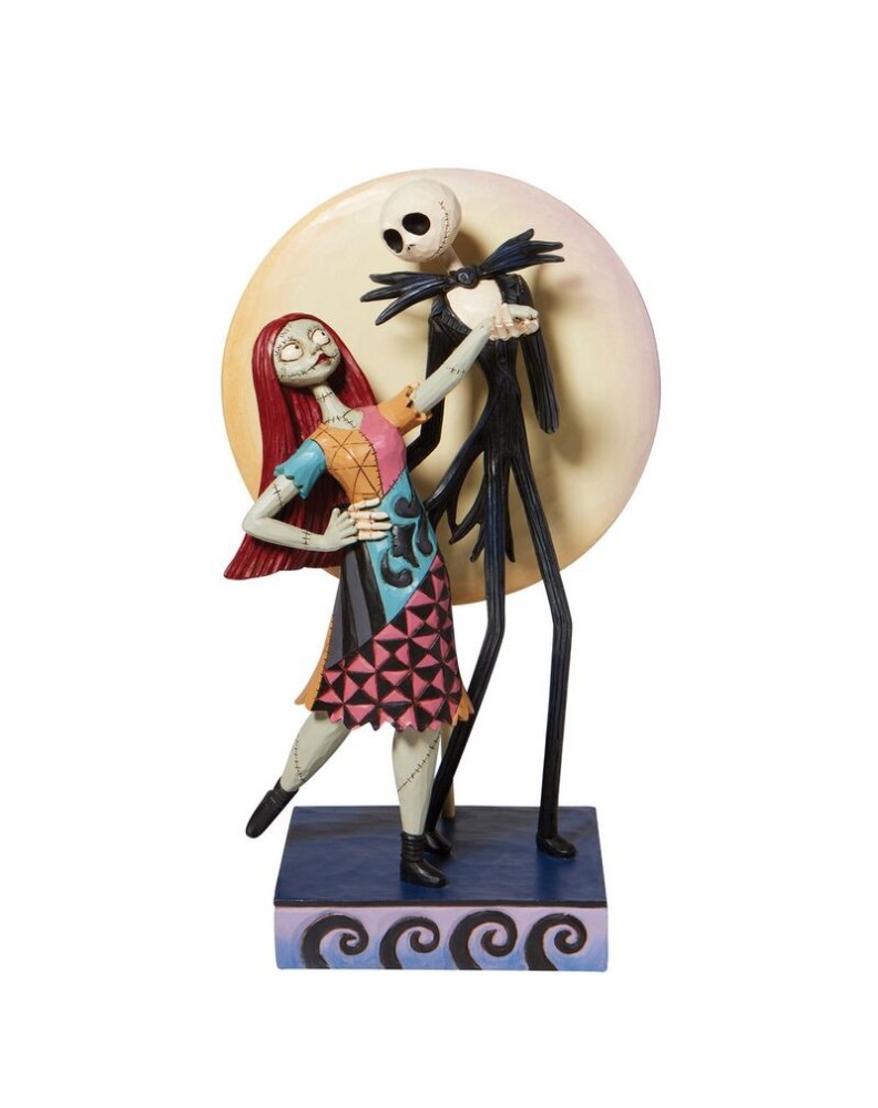 DECORATIVE FIGURE JACK AND SALLY DANCING