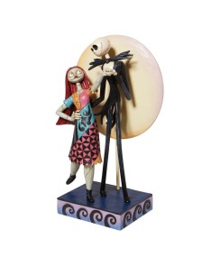 DECORATIVE FIGURE JACK AND SALLY DANCING