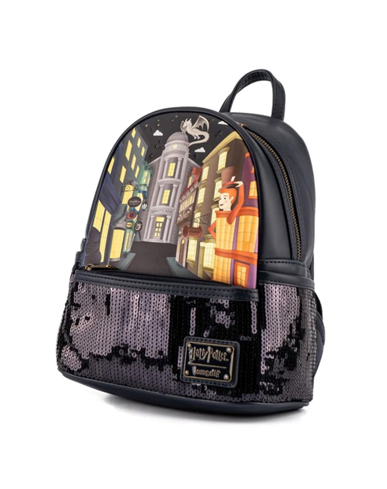 MOCHILA LOUNGEFLY HARRY POTTER CALLEJON DIAGON Vista 2
