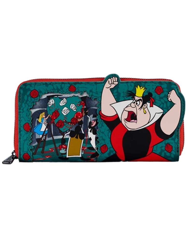 CARTERA LOUNGEFLY DISNEY VILLANOS REINA DEL CORAZON