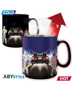 BACK TO THE FUTURE THERMOSENSITIVE MUG 460 ML TIME MACHINE