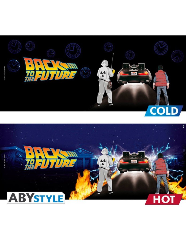 BACK TO THE FUTURE THERMOSENSITIVE MUG 460 ML TIME MACHINE View 3
