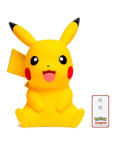 LAMPARA LED 3D PIKACHU POKEMON 40CM