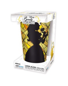 VASO CRISTAL LA BELLA Y LA BESTIA DISNEY 400ML Vista 4