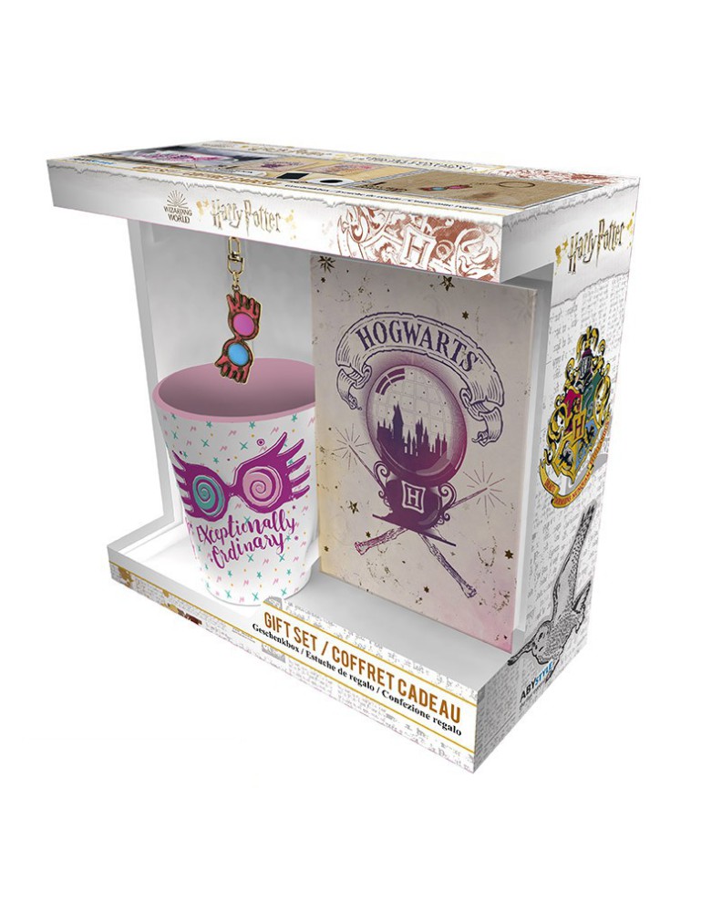 PACK REGALO LUNA LOVEGOOD HARRY POTTER TAZA+LLAVERO+LIBRETA
