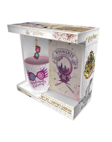 GIFT PACK LUNA LOVEGOOD HARRY POTTER COFFEE MUG + KEY CHAIN + NOTEPAD