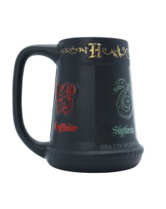 TAZA 3D DE HARRY POTTER CUATRO CASAS HOGWARTS