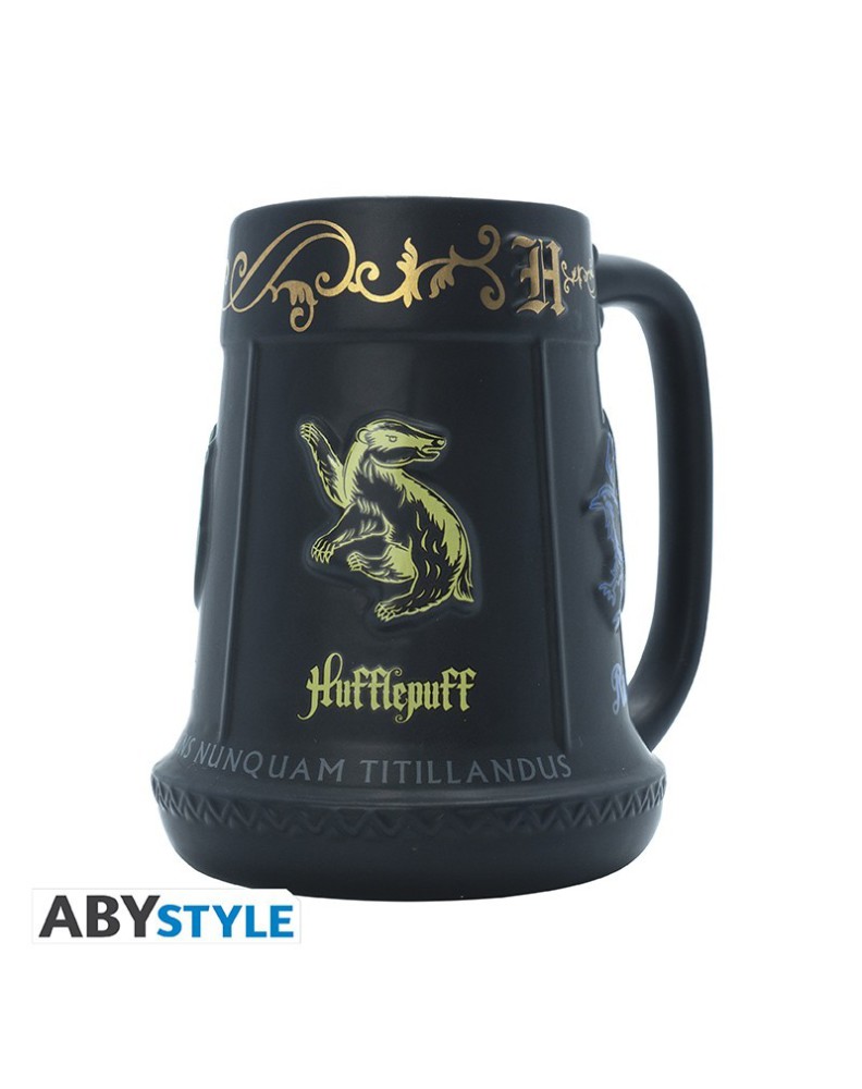 TAZA 3D DE HARRY POTTER CUATRO CASAS HOGWARTS Vista 4