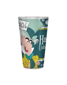 GLASS ALICE IN WONDERLAND DISNEY 400ML