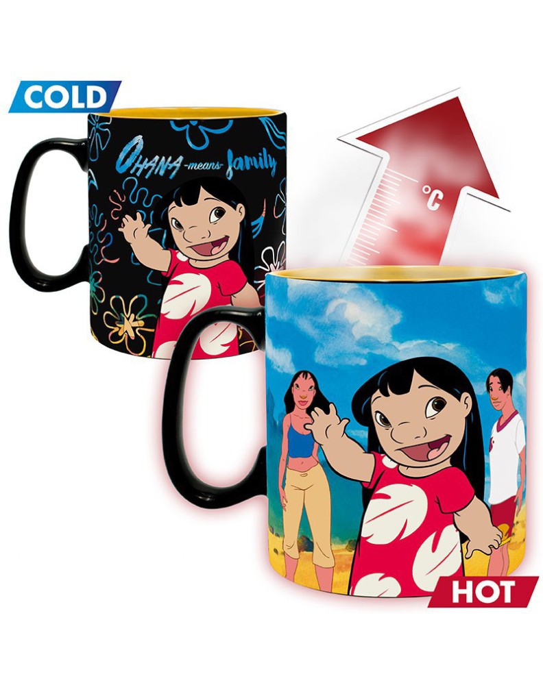 Taza térmica Lilo y Stitch Disney 460ml