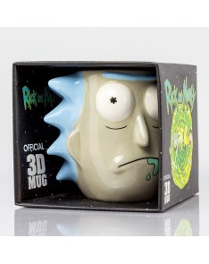 TAZA 3D RICK SANCHEZ RICK & MORTY Vista 4