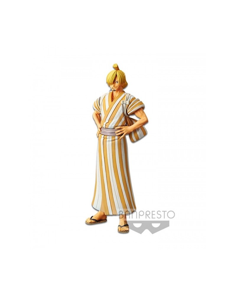 FIGURA ONE PIECE DXF THE GRANDLINE MEN WANOKUNI VOL.5 SANJI 17 CM