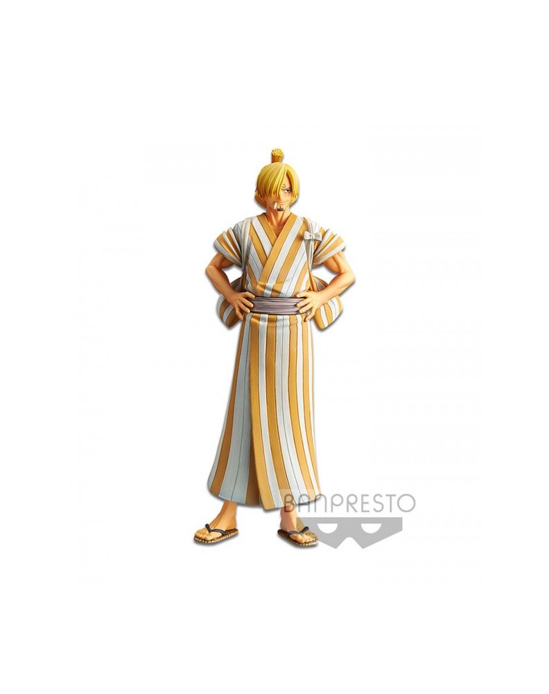 FIGURA ONE PIECE DXF THE GRANDLINE MEN WANOKUNI VOL.5 SANJI 17 CM Vista 3