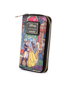 DISNEY PRINCESS CASTLE SERIES BELLE ZIP AROUND WALLET View 3