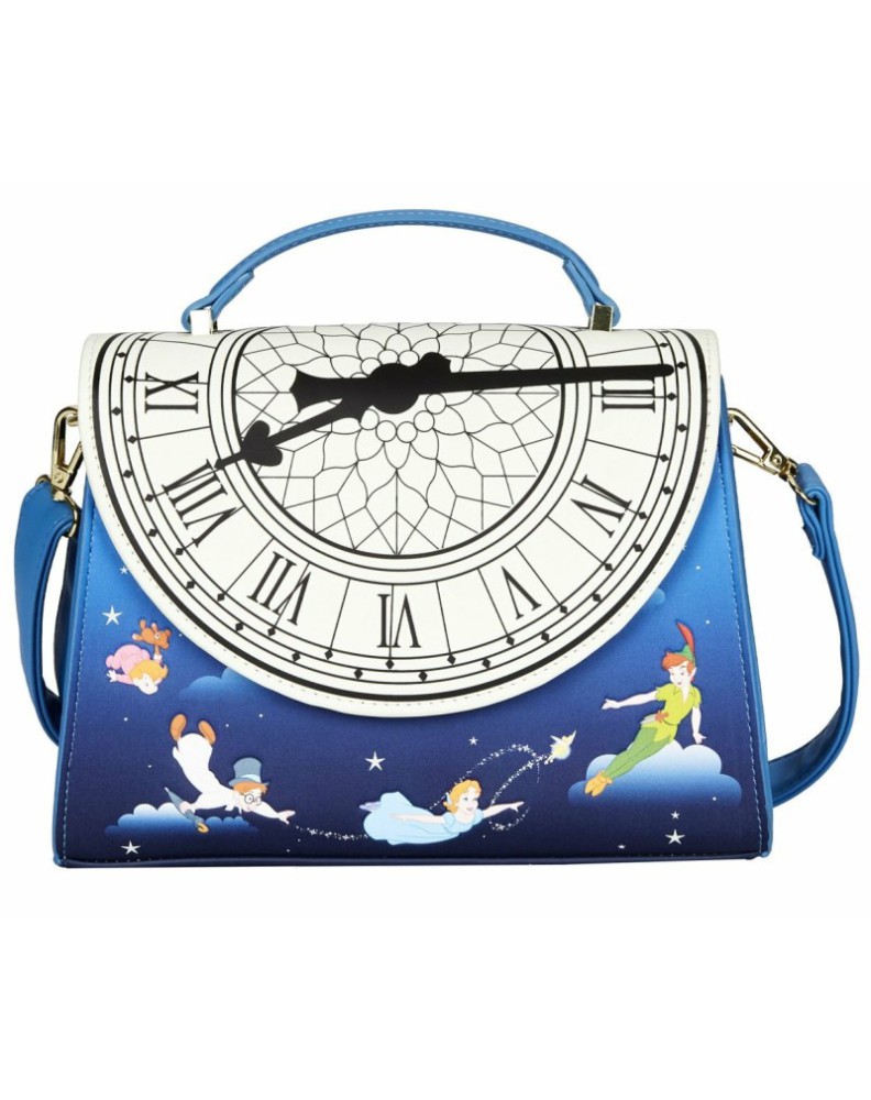 DISNEY PETER PAN GLOW CLOCK CROSS BODY BAG