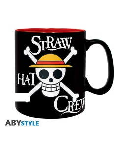 ONE PIECE MUG LUFFY & SKULL 460 ML