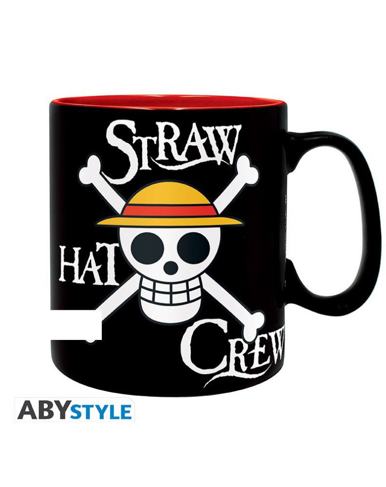 ONE PIECE MUG LUFFY & SKULL 460 ML